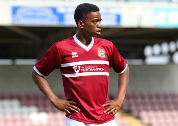 BIG DEAL - Ivan Toney has done enough to earn a professional contract at Cobblers
