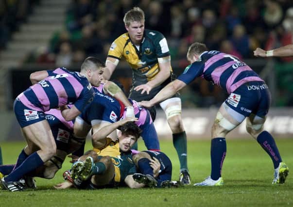INJURY BLOW - James Craig suffered a disclocated shoulder in last weekend's win against Gloucester (Picture: Linda Dawson)