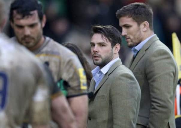 STILL MISSING - injured pair Ben Foden and Christian Day had to sit out the win over Worcester (Picture: Linda Dawson)