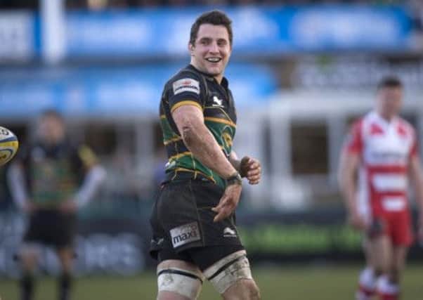 HAPPY MAN - Phil Dowson made his 200th Premiership appearance in Saturday's win over Gloucester (Picture: Linda Dawson)