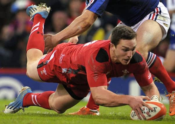 KEY MAN - Saints' George North plays for Wales against England on Saturday, and Dorian West is keeping his fingers crossed that he can avoid injury