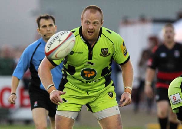 SKIPPER - Ross McMillan will captain Saints in the Mobbs Memorial Match (Picture: Sharon Lucey)