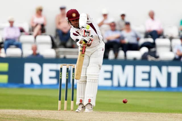 Kyle Coetzer made a half century against his former club as the County replied to Durham's 452