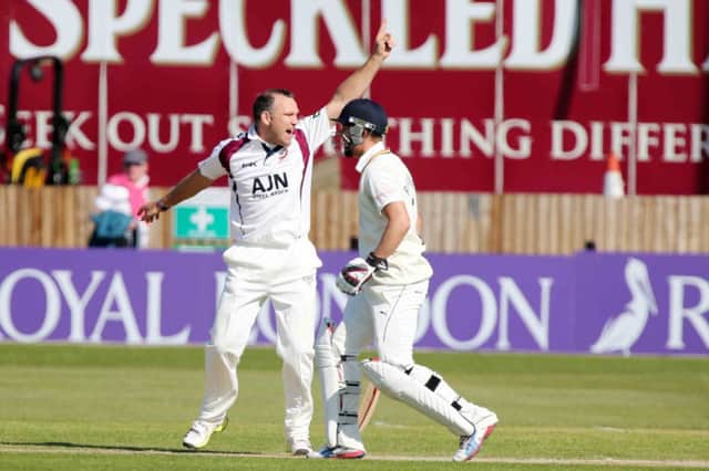 James Middlebrook toiled away for little reward as Middlesex dominated