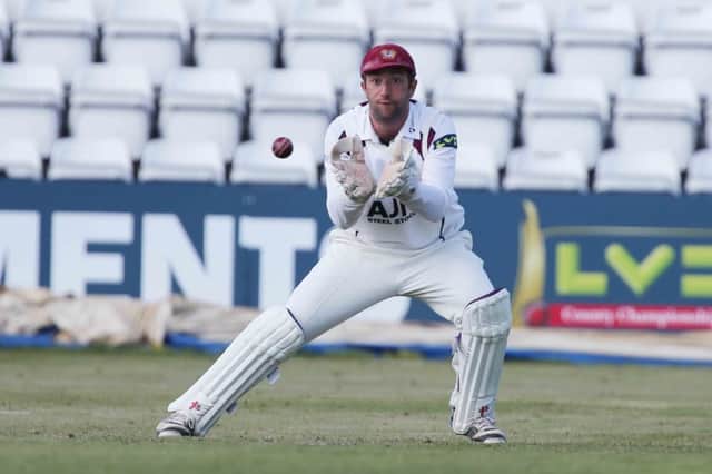 David Murphy has relinquished the wicketkeeping gloves with Ben Duckett taking over