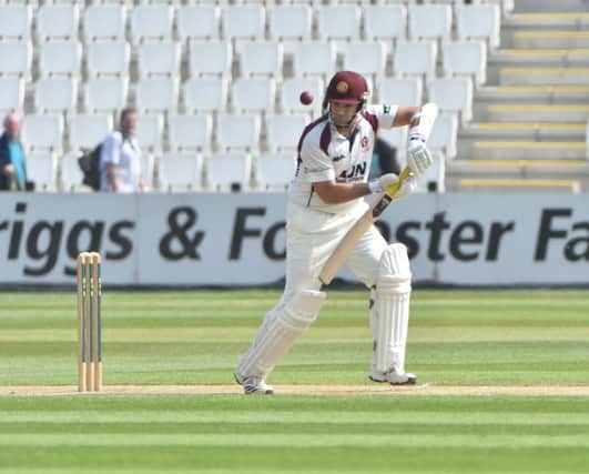 James Middlebrook top scored in the County's first innings with 28