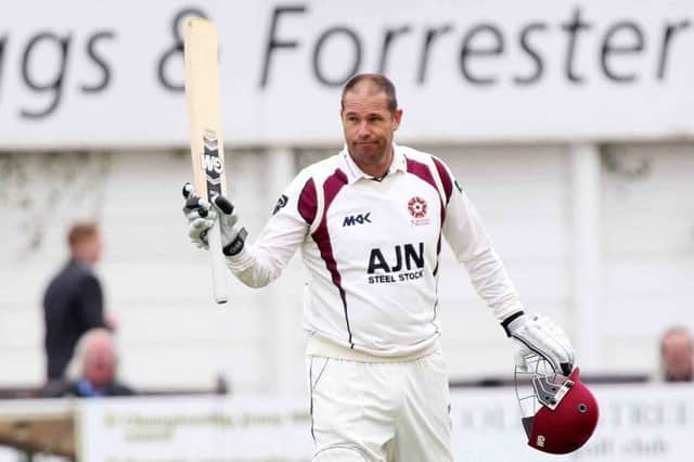 Andrew Hall top scored with 66 in Northants' second innings