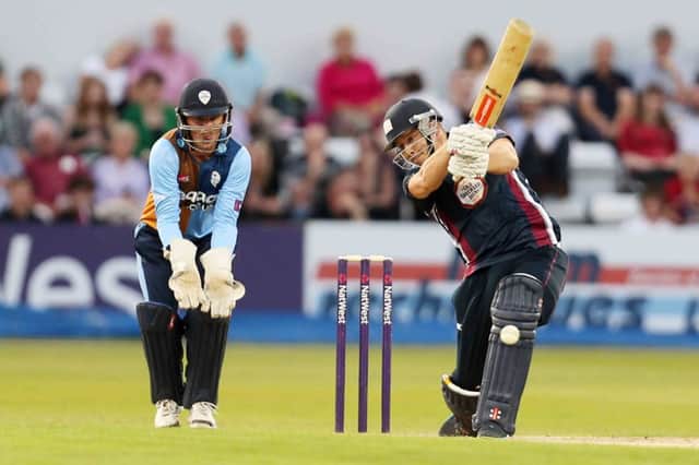 Adam Rossington will be a Northants player until the end of August