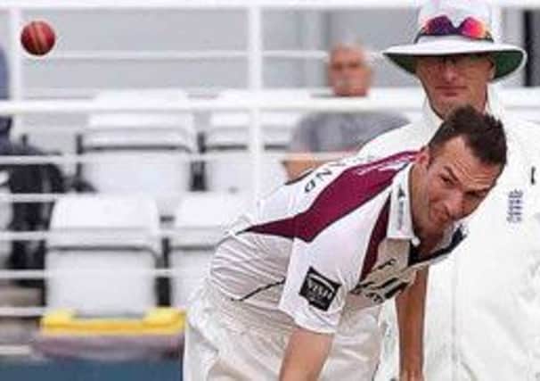 SORELY MISSED - Trent Copeland could have made a big difference to the Northants team in division one this summer