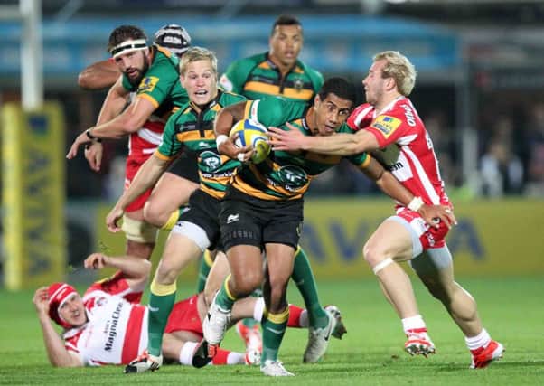 ALWAYS A THREAT - Ken Pisi was a constant thorn in the Gloucester side (pictures: Sharon Lucey)