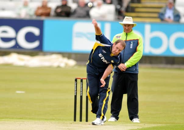 Record-breaking Durham bowler Chris Rushworth