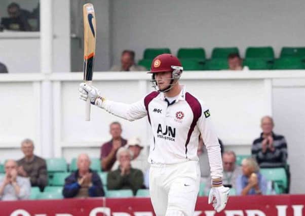 CENTURION - Rob Keogh impressed for Northants (Picture: Sharon Lucey)
