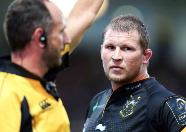 HE'S IN - Dylan Hartley is in England's matchday squad for the game against New Zealand (Picture: Kirsty Edmonds)