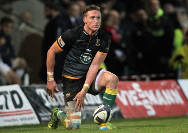 CAN HE KICK IT? - James Wilson was a jack of all trades in Saints' win over Treviso on Saturday (Picture: Sharon Lucey)