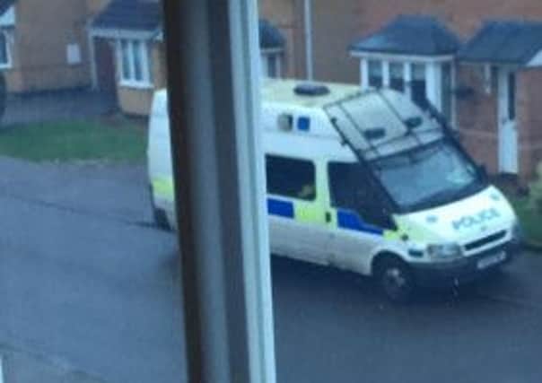 Police raided a house in Brixworth