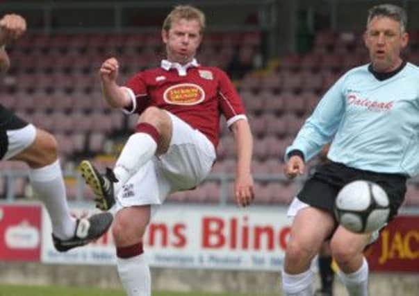 CLASS ACT - Martin Smith enjoyed his three years as a Northampton Town player, which ended in promotion from league two
