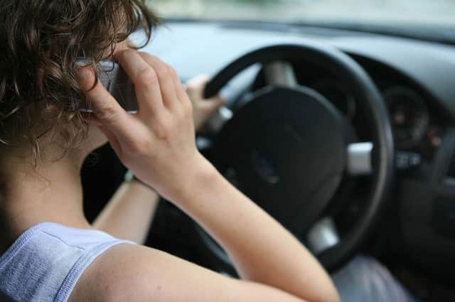 726 drivers in Northamptonshire were fined £100 for using a mobile phone at the wheel from August 2013 to August 2014