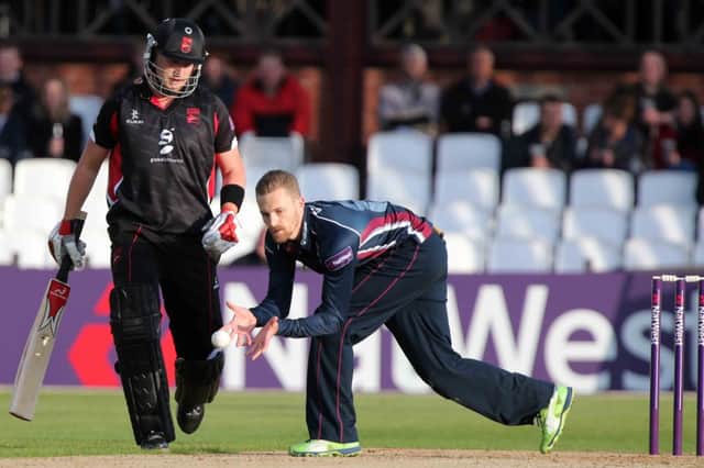 Former Leicestershire skipper Josh Cobb will make his Northamptonshire debut tomorrow but Graeme White is out injured