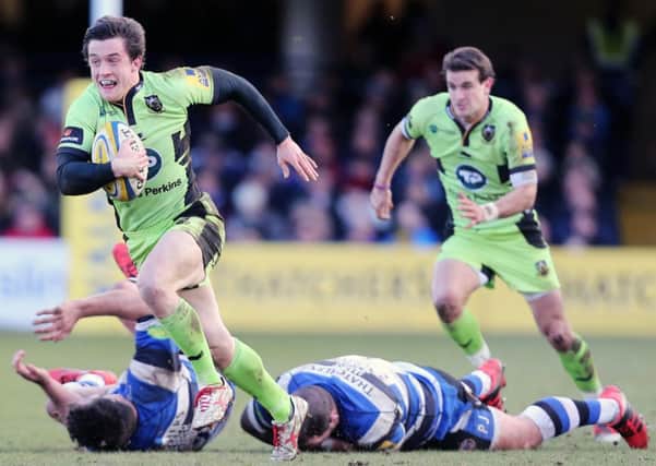 Jamie Elliott replaces George North in Saints' starting 15 at Clermont (picture: Kirsty Edmonds)