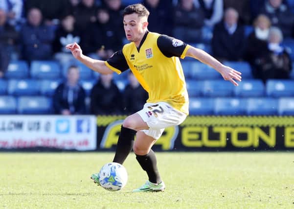 READY FOR A RETURN? - Diego Di Girolamo could start for the Cobblers against Cambridge United