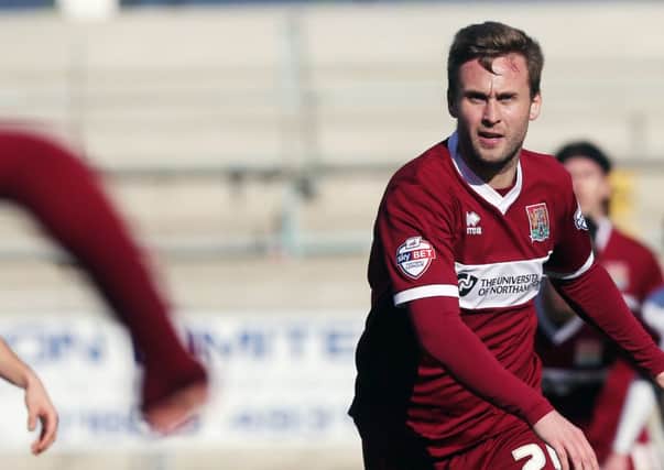 Joel Byrom gave an honest assessment of Cobblers' defeat to Cambridge (picture: Kirsty Edmonds)