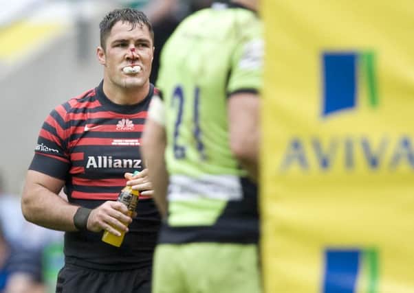 Brad Barritt says Saracens will respond in the right way against Saints (picture: Linda Dawson)