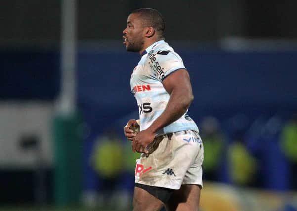 Brian Mujati, formerly of Northampton Saints, now plays for Racing Metro
