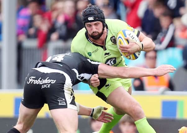 Tom Wood is likely to be in action against Saracens (picture: Kirsty Edmonds)
