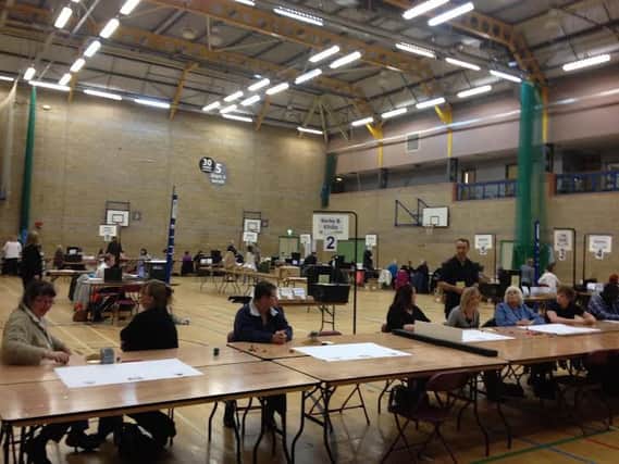 The Conservatives won all 12 seats on offer on Daventry District Council