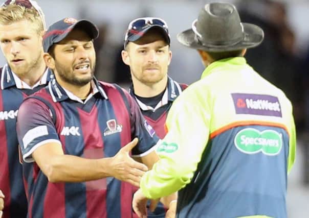 SO LONG - Shahid Afridi signed off for the Steelbacks with a match-winning performance at Yorkshire Vikings
