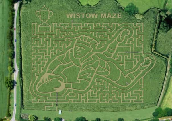 New maze at Wistow