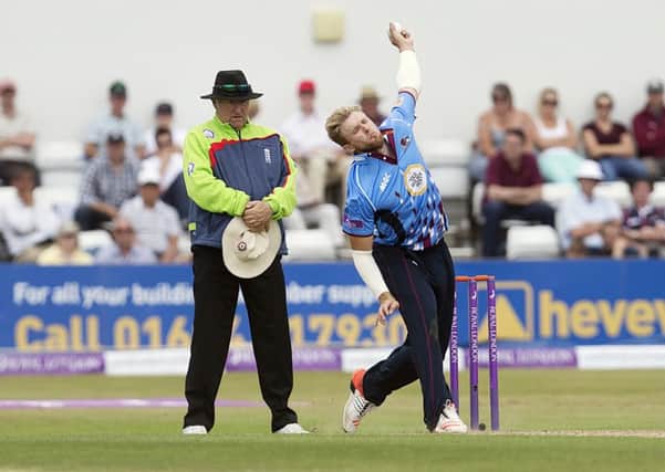 David Willey was in action for Northants in their Royal London One-Day Cup clash with Durham Jets on Saturday (picture: Kirsty Edmonds)
