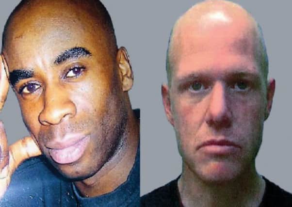 Winston Reid (Right) and Christopher Bunn, who both have links to Northamptonshire, have appeared on BBC Crimewatch's Most Wanted list