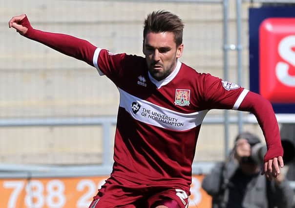 BACK IN ACTION? - Ricky Holmes is set to play for the Cobblers at Sheffield FC