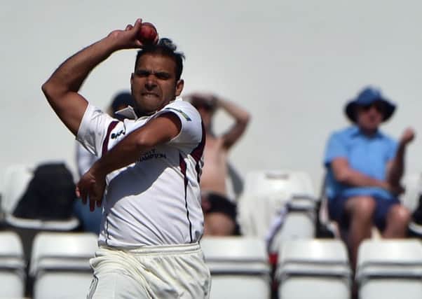 Muhammad Azharullah was key for Northants (picture: Dave Ikin)