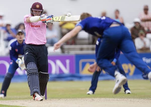 David Willey followed up his heroics against Sussex with 41 as the Steelbacks beat Gloucestershire (pictures: Kirsty Edmonds)
