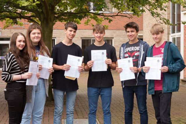 Campion School in Bugbrooke celebrated a bumper crop of GCSE results today - with one pupil taking home 11 A* grades.