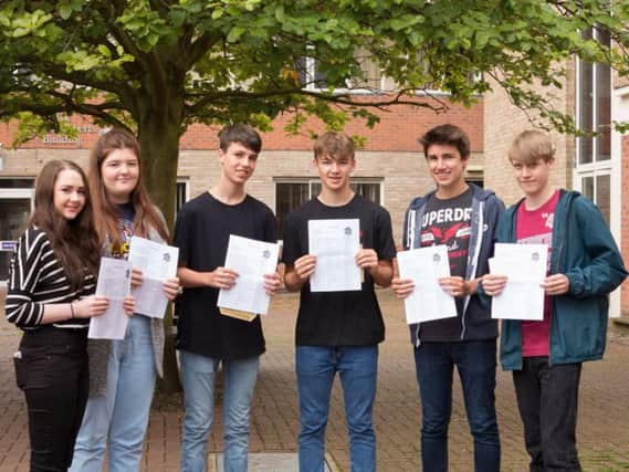 Campion School in Bugbrooke celebrated a bumper crop of GCSE results today - with one pupil taking home 11 A* grades.