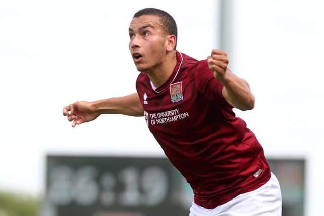 Rod McDonald had his best game in a Northampton shirt