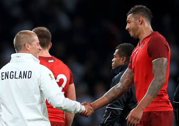 Courtney Lawes will miss England's game against Australia