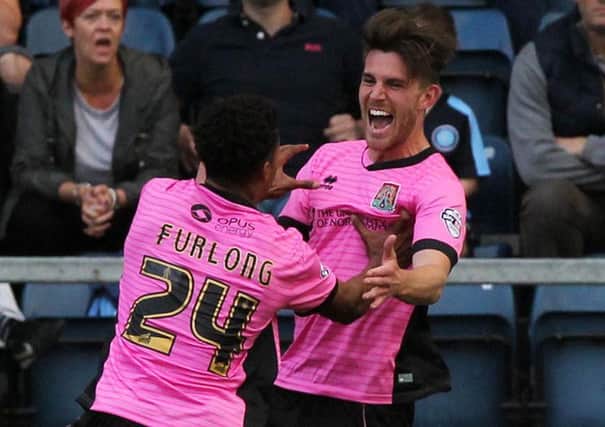 Darnell Furlong and Shaun Brisley have been a big hit at Cobblers (picture: Sharon Lucey)