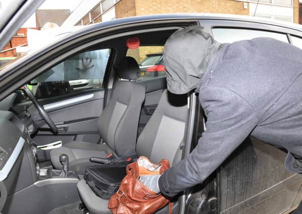 Shoppers are being urged to be vigilant in supermarket car parks and at ATM machines