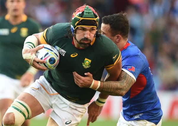 Victor Matfield will be on the South Africa bench