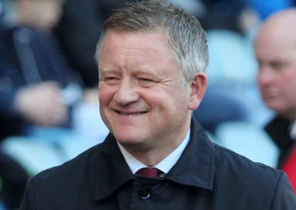 PLANNING FOR THE FUTURE - Cobblers boss Chris Wilder