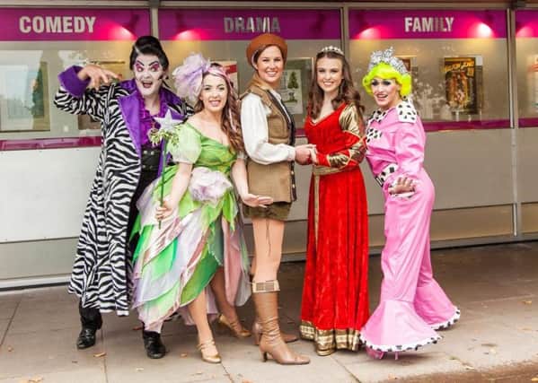 Some of the colourful characters in Jack and the Beanstalk