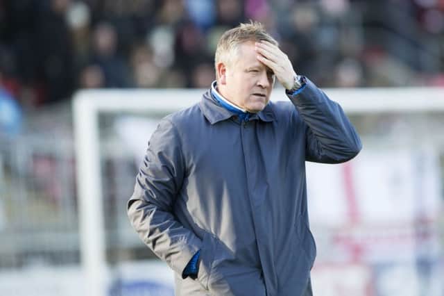 Chris Wilder had his work cut out at half-time after a poor first half performance. Picture by Kirsty Edmonds