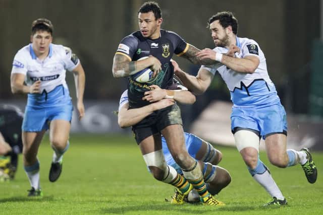 Courtney Lawes played well for Saints
