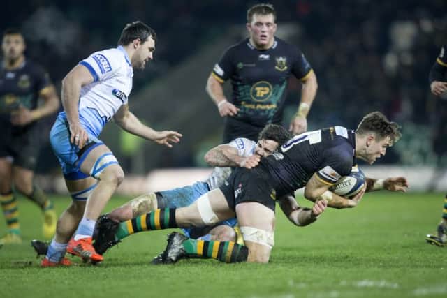 Jon Fisher made his first appearance since the win at Glasgow in November