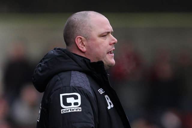 Jim Bentley isn't surprised to see the Cobblers doing so well this season after watching them first hand at Sixfields on Saturday. Picture by Sharon Lucey