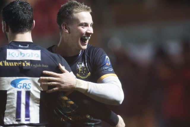 Harry Mallinder has scored in both of his Champions Cup appearances